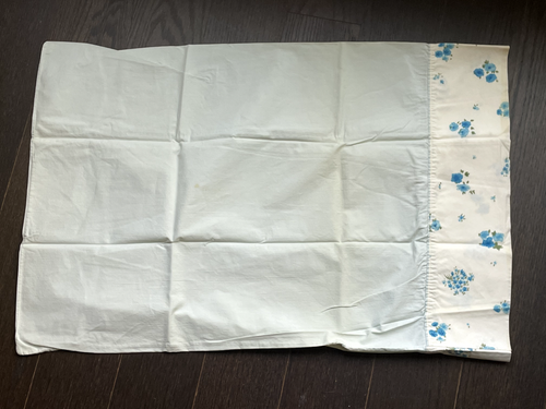 LOT OF 7 1970's Vintage Floral Pillowcases-Cannon,Morgan Jones 1 Pr + 4 Singles - Picture 6 of 8