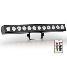 120W RGBW 12 LED Wal Washer Licht Bar DMX Akku Bühnenlicht DJ Disco Party Show
