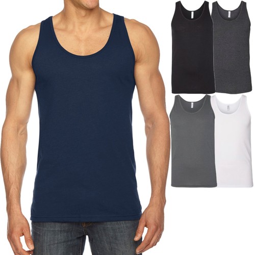 American Apparel Mens Tank Top Poly 