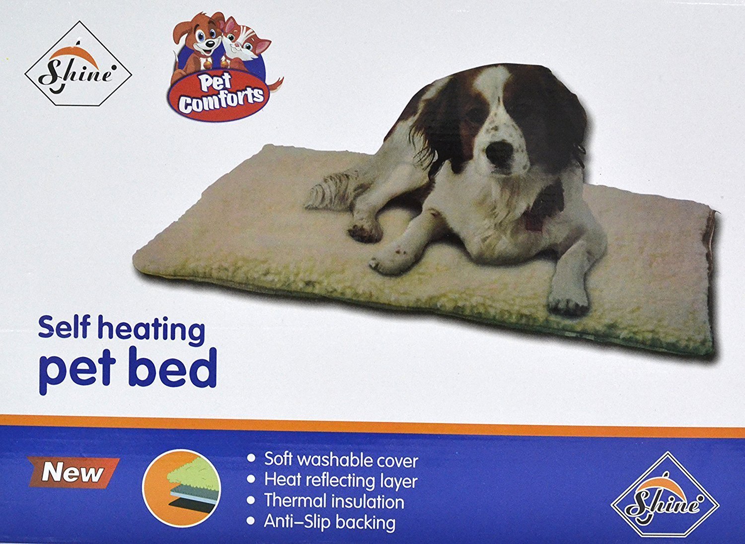 thermal dog bed