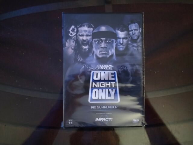 TNA IMPACT Wrestling One Night Only No Surrender 2017 (DVD) Brand NEW - GFW - KM