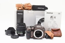 PENTAX K-x Custom Color Brown smc PENTAX-DA f/3.5-5.6 18-55mm AL  Near Mint 
