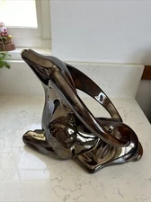 Jaru Ceramic Gazelle Rusty Mirrored Brown “RARE”