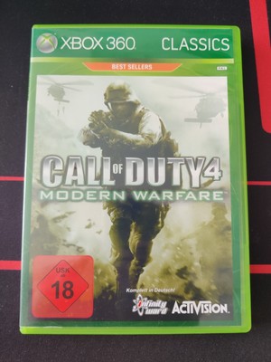 COD Call Of Duty 4 - Modern Warfare, Microsoft Xbox 360, mit OVP