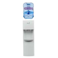 Primo Hot/Cold Water Dispenser Top Load White Stainless Steel Reservoirs Tank