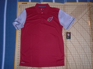 arizona cardinals men's polo shirt