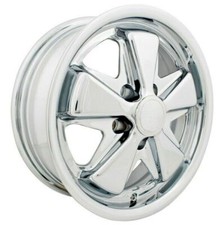 15 X 5-12 Vw Bus 5 Lug Chrome Empi 911 Alloy Includes Cap-valve Stem 15 X 5-12 Vw Bus 5 Lug Chrome Empi 911 Alloy Includes Cap-valve Stem