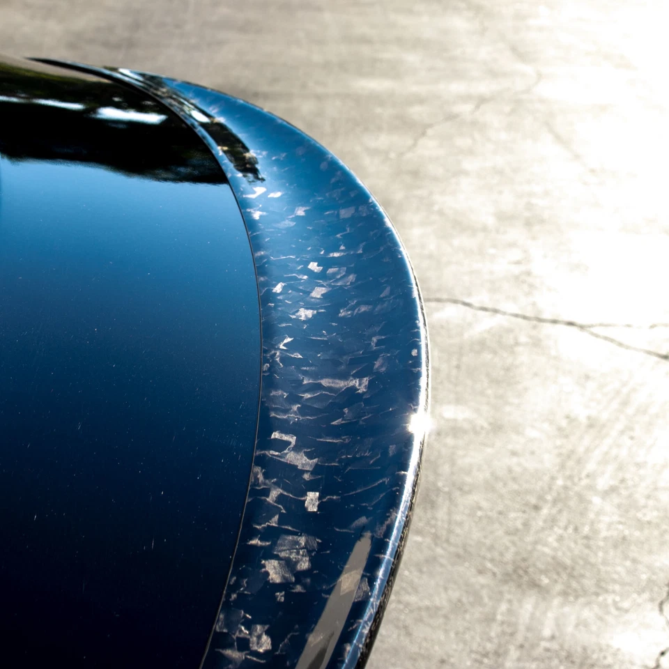 Real Forge Carbon Fiber Trunk Spoiler For Tesla Model Y Gloss High quality - Image 2 of 4