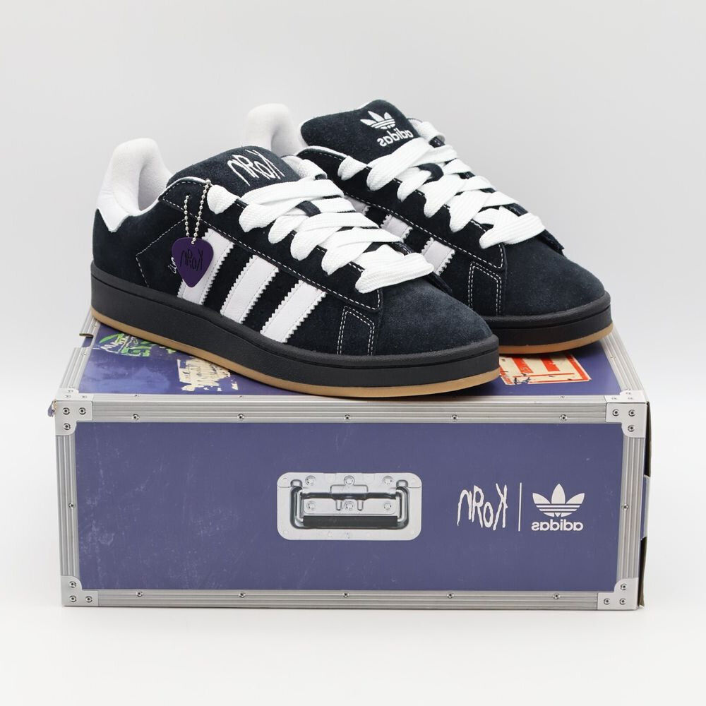 Adidas Korn Originals Campus '00s Black White Gum - IG0792 Adidas Korn Originals Campus '00s Black White Gum - IG0792