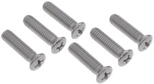 647-66 Chevy Truck Premium Polished Stainless Door Mirror Arm Mounting Screws