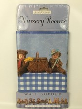 Wallpaper Wall Border Baby Boy Girl Nursery Room Decor Anne Geddes Teddy Bears