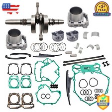 For Can-am 800 Crankshaft Cylinder Chain Engine Rebuild Kit Outlander Commander