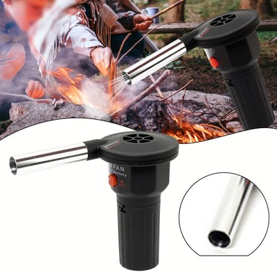 Ventilatore Portatile Per Barbecue - Soffiatore Elettrico Per Carbone, Ideale Per Picnic E Campeggio - Foto 11