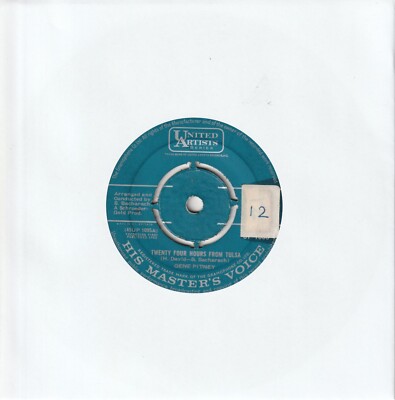 Gene Pitney - Twenty Four Hours From Tulsa (United Artists 1963) 7'' Single GREEN