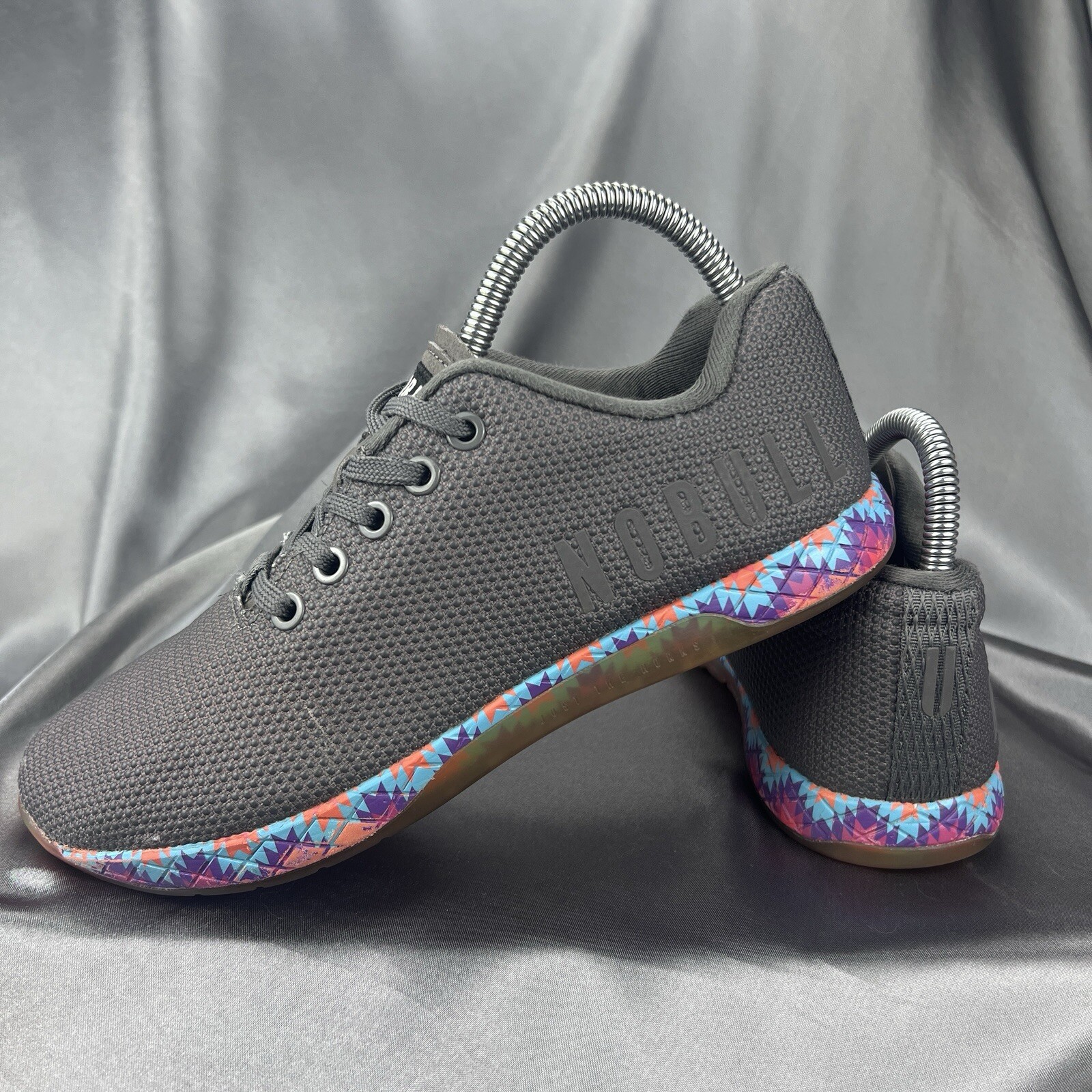 SAOLA Scarpe da ginnastica NOBULL Outwork Patchwork Uomo 6 Donna 7 5 Grigio Gomma Superfabric