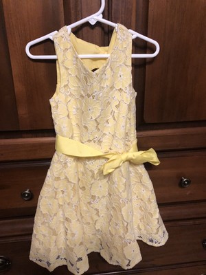 childrens yellow dress