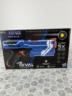 *NEW IN BOX*NERF Rival Kronos XVIII-500 Blaster, 90 FPS Velocity, Blue