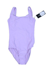 Wear Moi Emeraude Ballet Dance Leotard Lilac Purple Basic Square Front Womens M