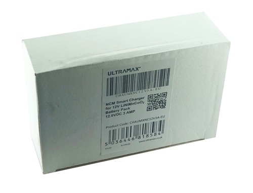Ultramax 12V 3Ah 240V Lithium-ion (Li-ion), LiNiMnCoO2 Battery EU Plug Charger - Picture 3 of 3