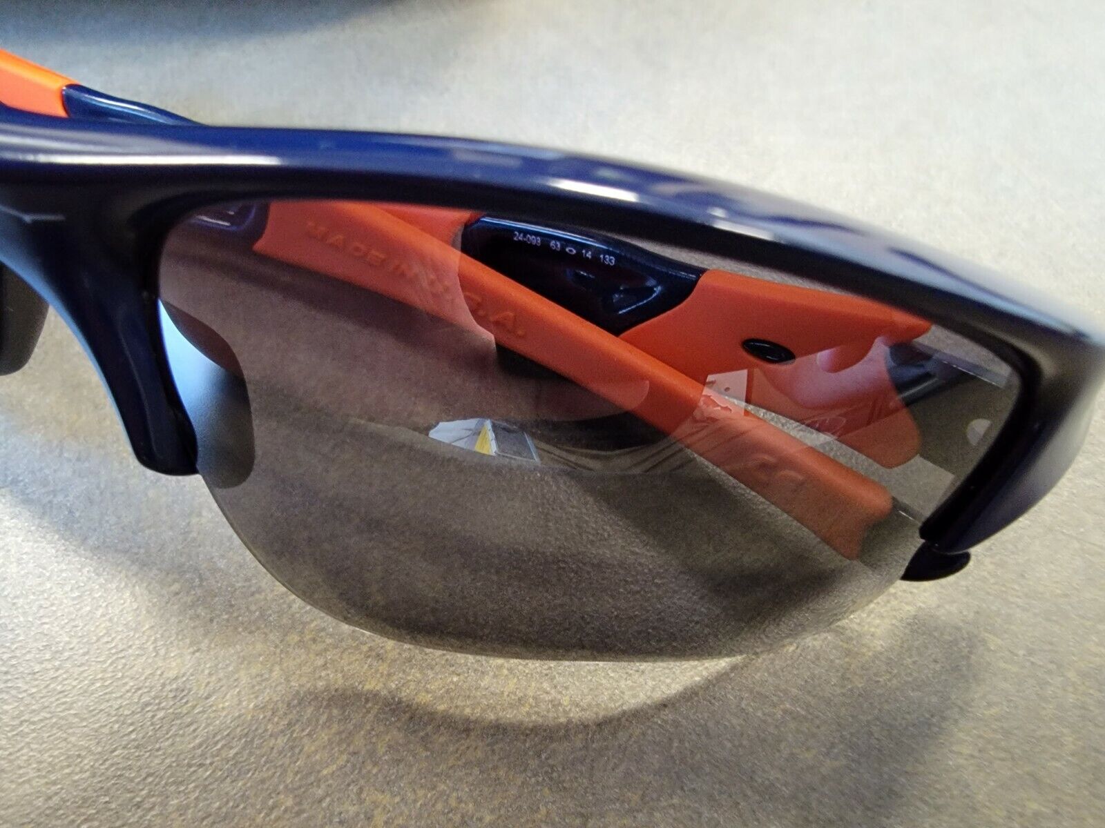 Oakley Flak Jacket Custom Minnesota Vikings /Vikings Etched In Lens!!! Rare!