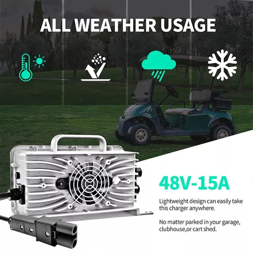 48 volt 15Amp Lead-Acid For YAHAMA G19-G22 Golf Cart 2 Pin Plug Battery Charger - Bild 8 von 8