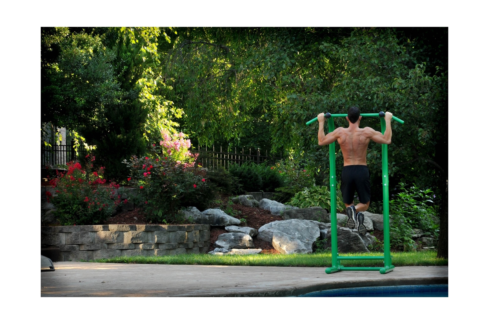 Stamina Outdoor Power Tower - Smart Workout App, No Subscription Required - W...