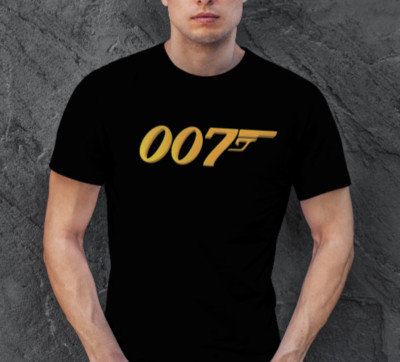 James Bond 007 T-Shirt Size S-5XL