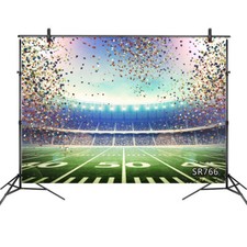 Super Bowl Football Game Field Stadium 10x8FT Photo Background Vinyl Backdrop LB