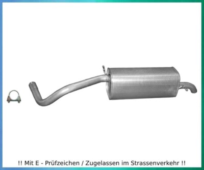 Endschalldämpfer Skoda Fabia II 542 1.2 TSI , Combi 545 1.2 TSI Auspuff Schelle