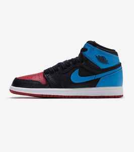 jordan retro 1 black red blue