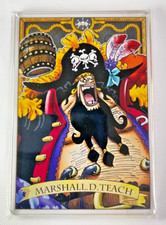 Colección de tarjetas de estado de una pieza 2 Kurohige Mugiwara Store Jump Shop Limited