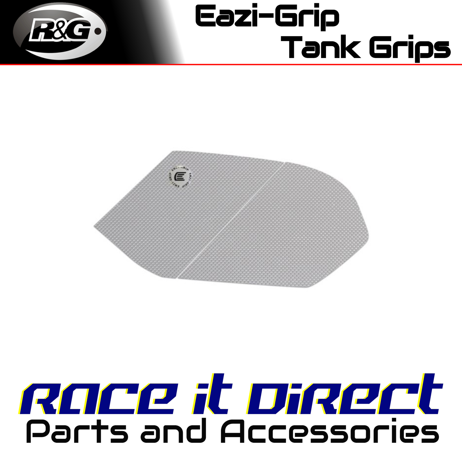 Eazi-Grip Tank Grips for Kawasaki Z500 2024-2026 PRO Clear Eazi-Grip