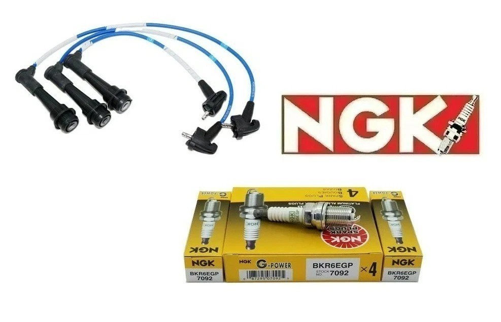 NGK Wire  6 Laser Iridium Spark Plugs Kit For Lexus GS300 IS300 2JZ-GE 3.0 L6