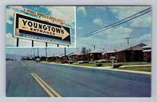Youngtown AZ-Arizona The Town that Invented Retirement Living Vintage Postcard