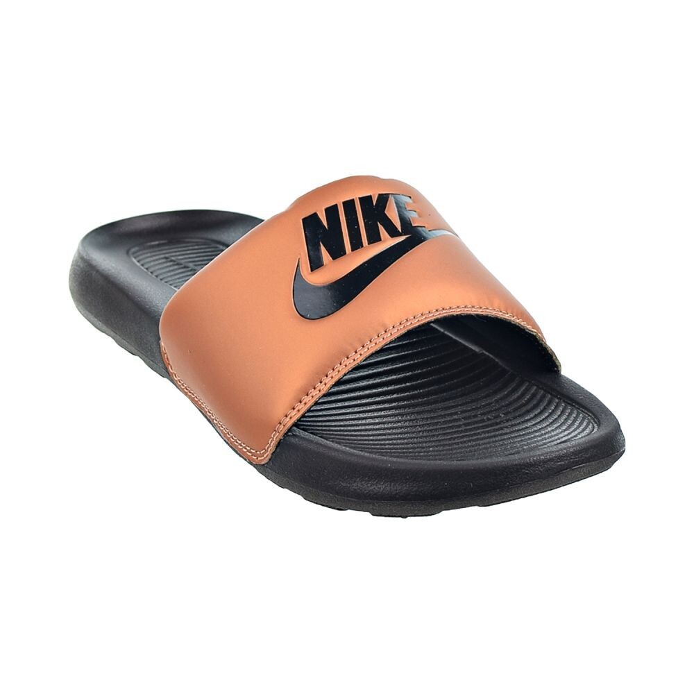 Nike Victori One Womens Slides Black-Metallic Copper CN9677-003 7290₽