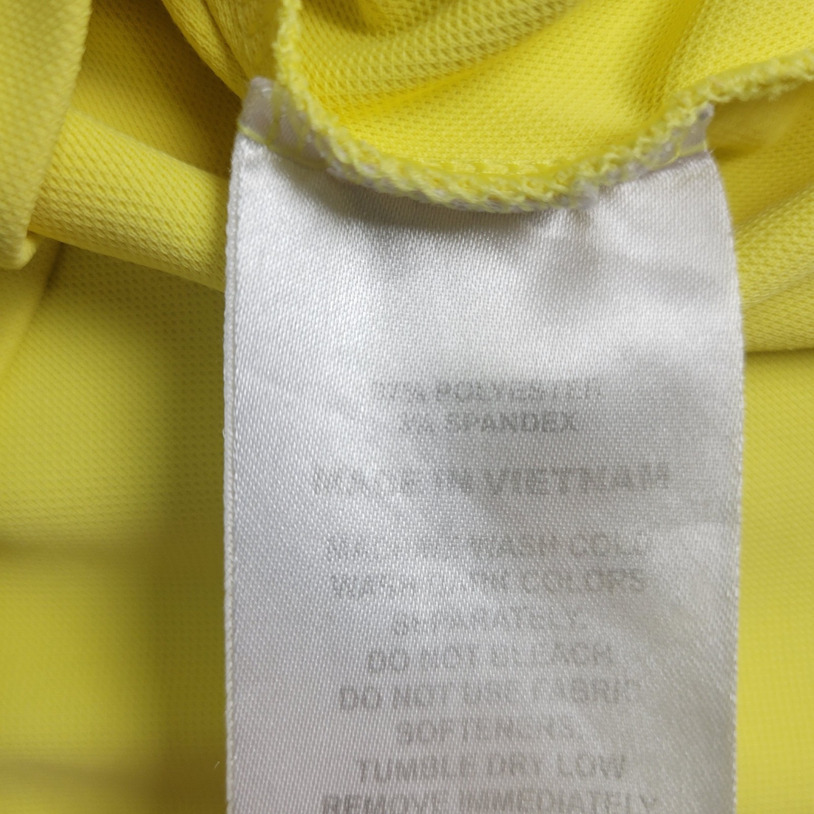 FootJoy Mens Large Solid Yellow Performance Stret… - image 5