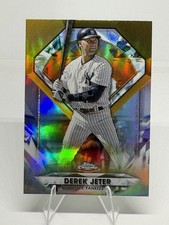 2022 Topps Chrome Update Derek Jeter Diamond Greats Die Cuts New York Yankees