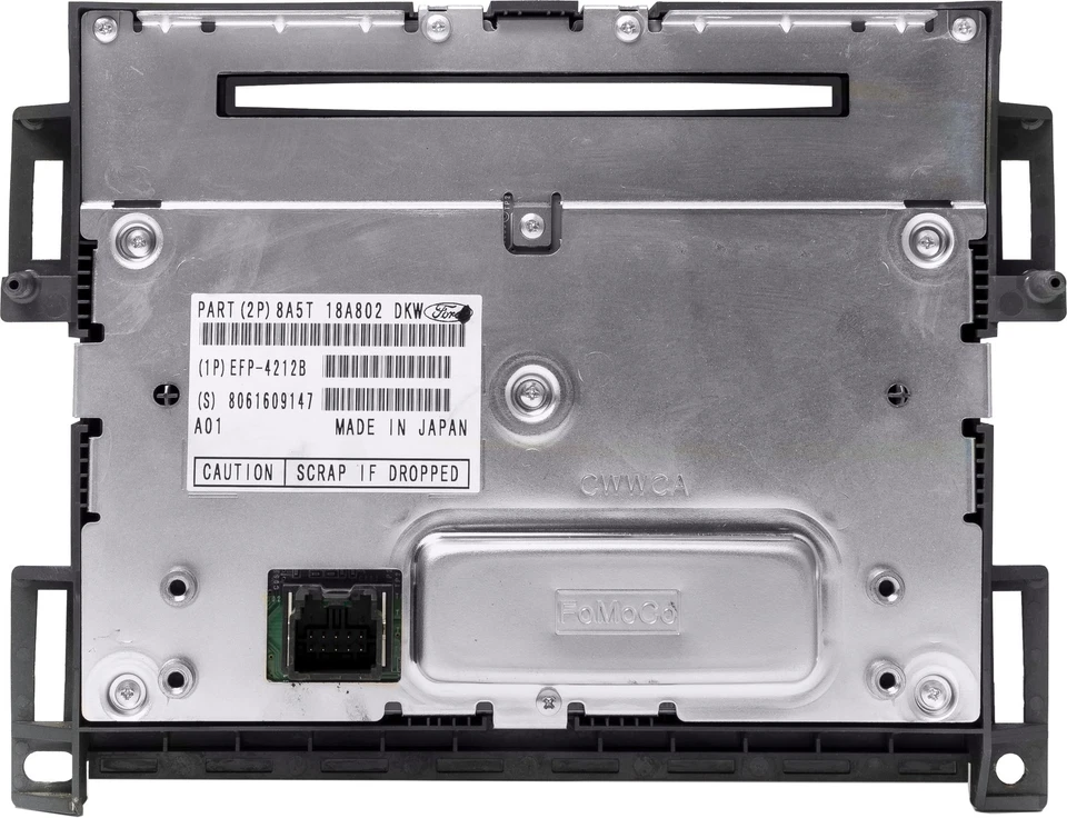 2009 Lincoln MKS Multimedia Temperature Control Panel Part Number 8A5T18A802DKW - Image 4 of 4