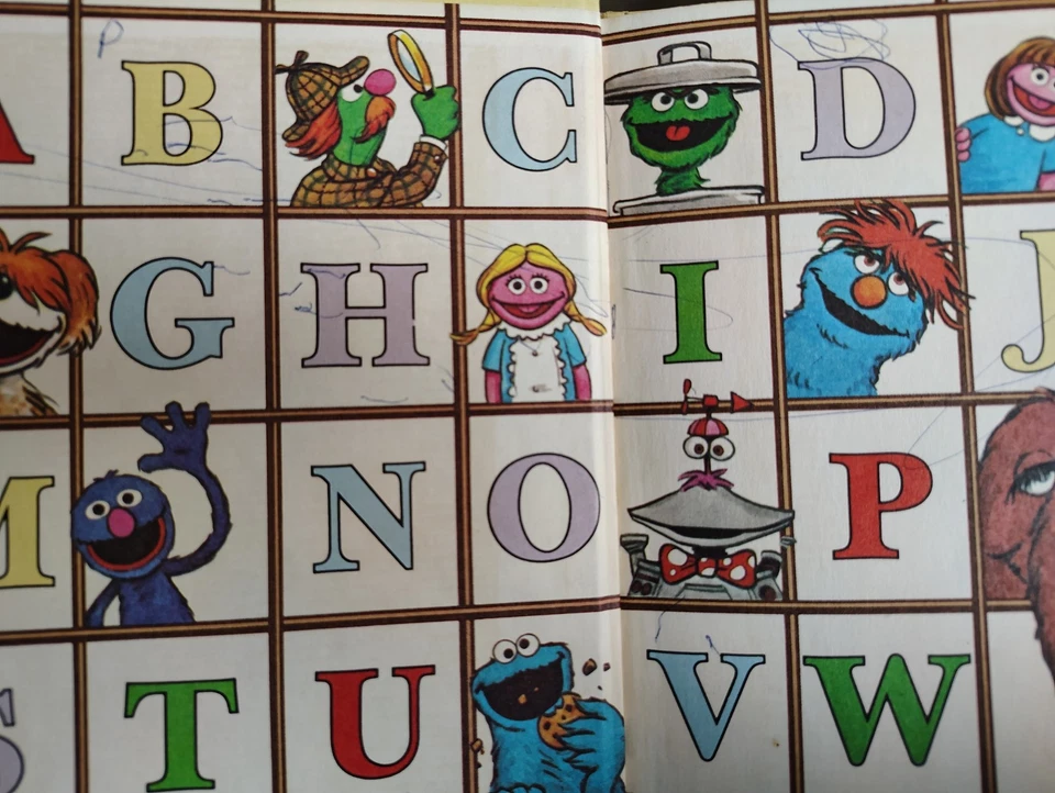 1983 Book Sesame Street Treasury Volume 2 - Image 4 of 4