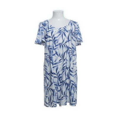 Mango Basics, Kleid, Größe: M, Blau/Weiß/Mehrfarbig, Elasthan/Polyester #pKk