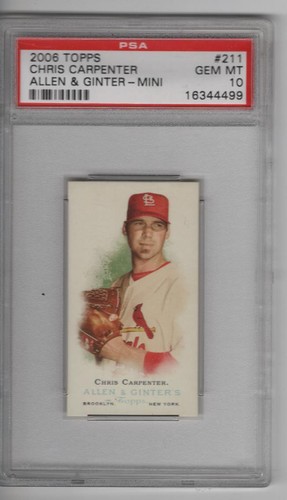 2006 Topps Allen & Ginter Chris Carpenter #211 card
