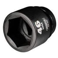 Draper 05124 Impact Stecknuss 46Mm 1In Vierkant 6-Punkt Chrom-Moly Stahl