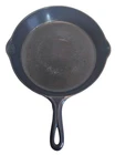 Griswold No.8 Cast Iron Skillet 704 E Erie PA Small Logo HAS FLAWS PLEASE READ