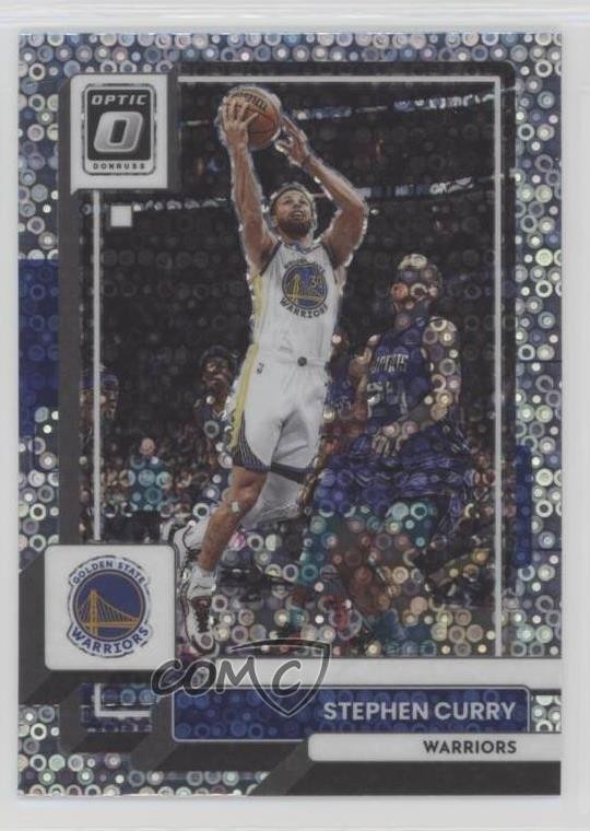2022-23 Panini Donruss Optic Fast Break Holo Prizm Stephen Curry #96 6fs