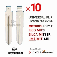 10PCS #07 KD Key Blade LISHI MIT11 For KD VVDI JMD Remote For Mitsubishi