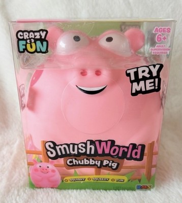 Viral Crazy Fun SmushWorld Chubby Pig Squishy Fidget Toy - Five Below   