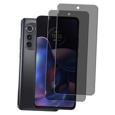 2 Pack Privacy Screen Protector for Motorola Moto Edge 2022, 9H Hardness,