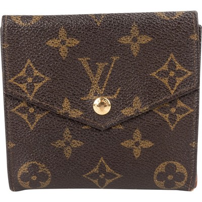 Louis Vuitton Monogram Canvas Elise Wallet Portemonnaie Geldbörse