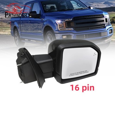 Power Mirror For 2015-2020 Ford F-150 F150 Passenger RH Side Blind Spot Memory