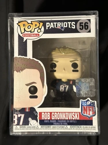 Funko Pop! NFL New England Patriots - Rob Gronkowski #56 w/ Protector